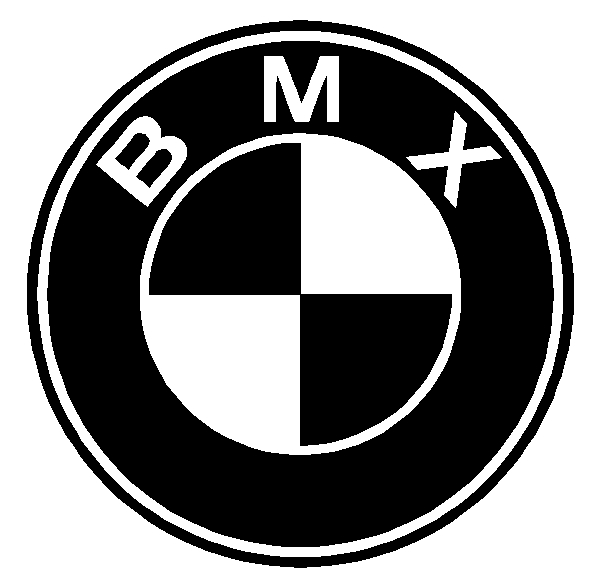 BMX Bike Window Sticker Decal 6"h